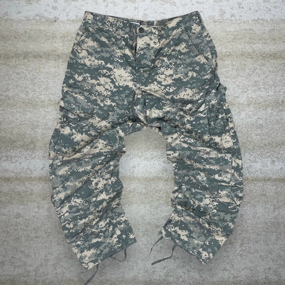 Vintage 90s Military Tactical Pants 32x28 Baggy Wide Leg Fit Digital Camo